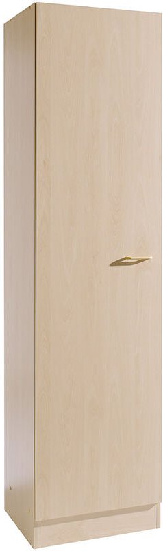 Lomadox - Küchen-Seitenschrank SALERNO-03 Buche Dekor Breite 50 cm