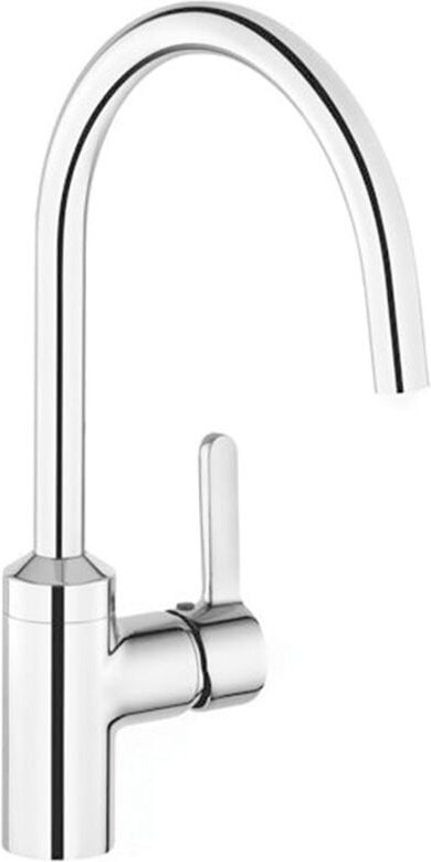 Bingo-Star Spueltischarm.drucklos 42809 chrom 428090578 - Kludi