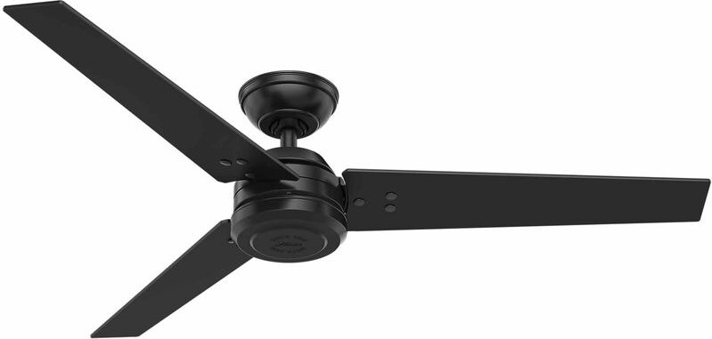 Deckenventilator Protos Schwarz 132 cm mit Wandschalter