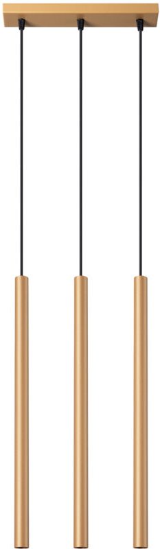 Sollux Pastelo Modernes Lattengold 3x G9