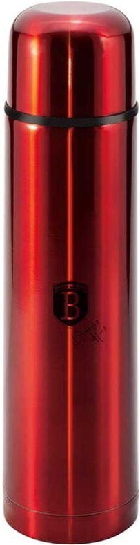 Stahlthermoskanne 0,5L BERLINGER HAUS Metallic Line Burgundy BH-7601