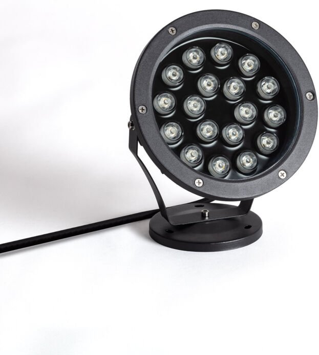 Efectoled - LED-Außenstrahler 18W Colmar 3000K Warmweiß