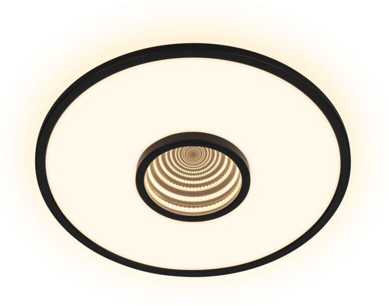 Briloner - led Deckenlampe led Deckenleuchte Infinity Mirror Tunneleffekt Wohnzimmer Flur