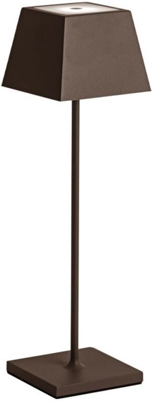Rossini Illuminazione - Tragbare und wiederaufladbare led Siesta Corten-Tischleuchte IP54
