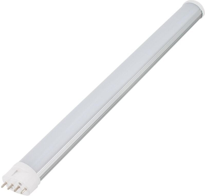 Efectoled - LED-Röhre 41cm 2G11 pll 18W Aluminium 4000K Neutralweiß Nein