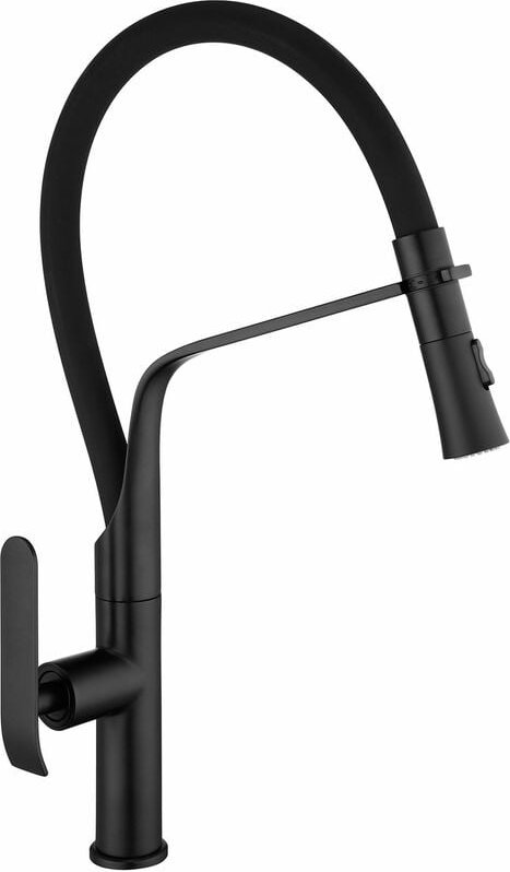 Rea Küchenarmatur Castor Schwarz Matt