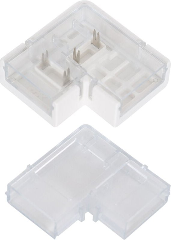 Eckverbinder für LED-Streifen Selbstgleichrichtend 220V ac smd Silicone flex Breite 12 mm 12 mm