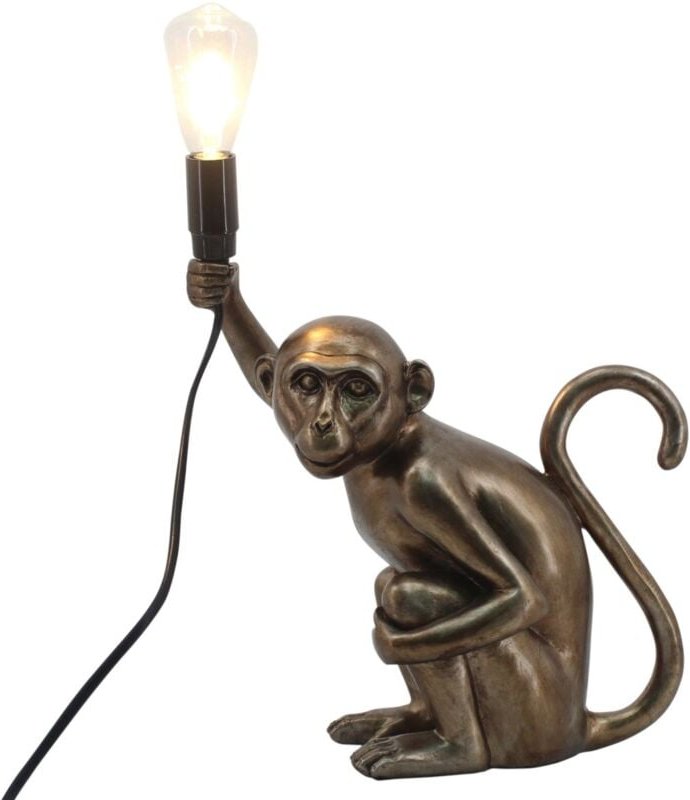 Signes Grimalt Fußlampenmöbel Affe -Shaped -Lampen 16x27x31cm 27415