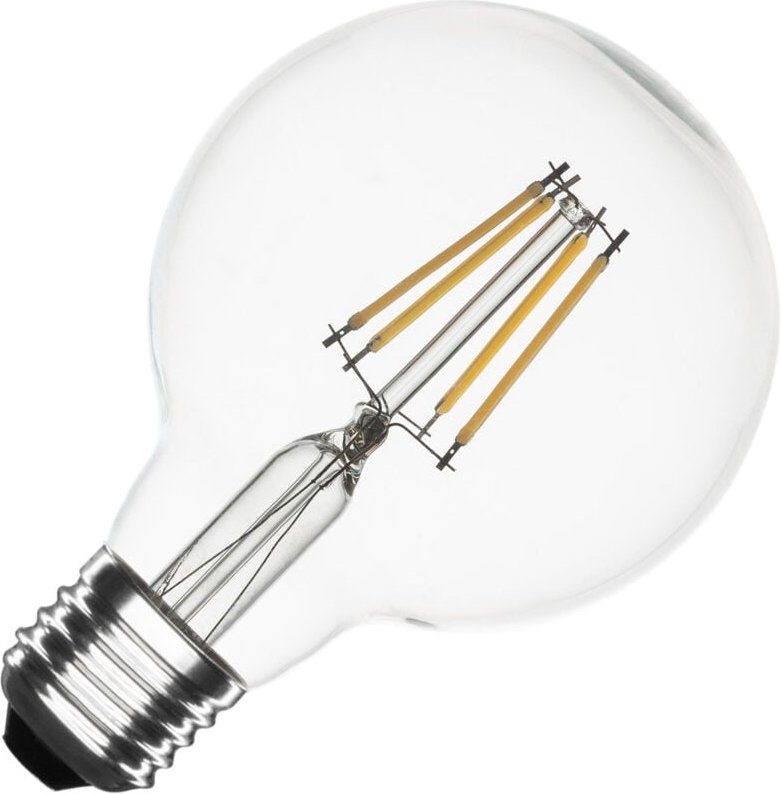 Thumbnail - Efectoled - LED-Glühbirne Filament E27 6W 720 lm G80 No Flicker 2700K Warmweiß