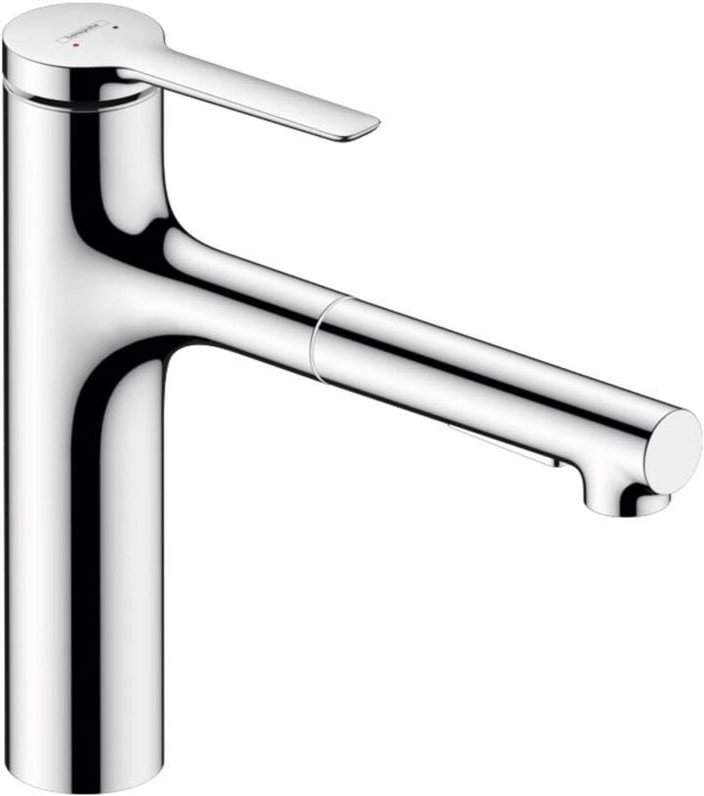 Zesis M33 - Spültischarmatur mit ausziehbarer Brause, sBox, Chrom 74823000 - Hansgrohe