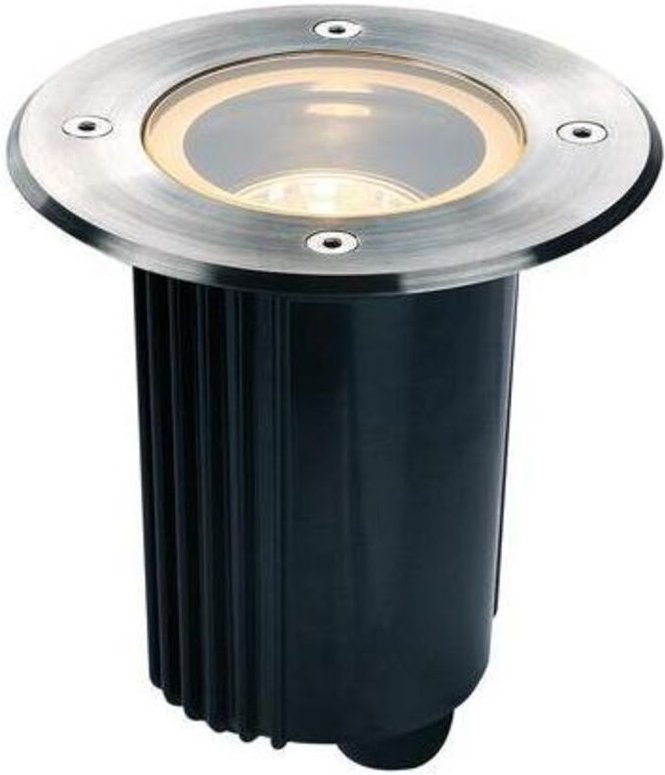 SLV Dasar 115 229320 Außeneinbauleuchte GU10 Halogen 35 W Aluminium