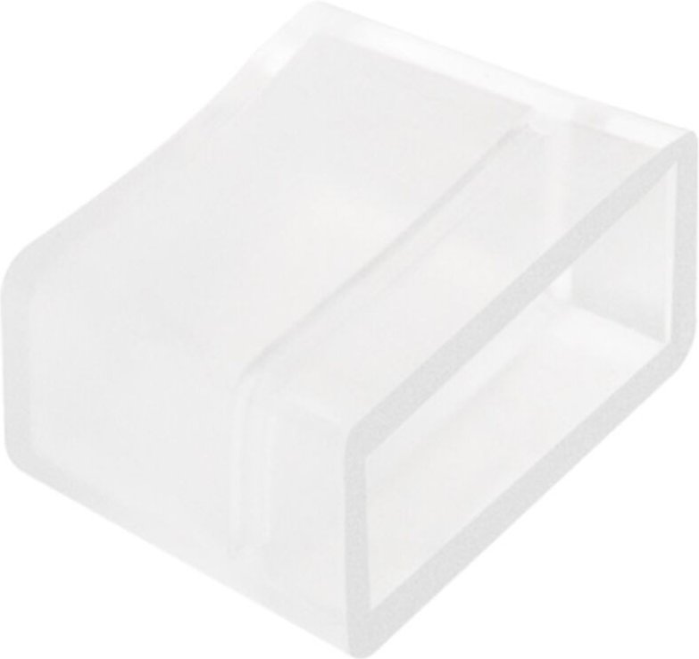 Endkappe für LED-Streifen cct 220V IP65 Breite 14mm Transparent
