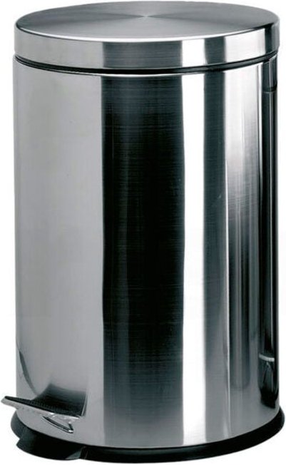 Fußpedal-Mülleimer aus Edelstahl mit Pedal, 20L
