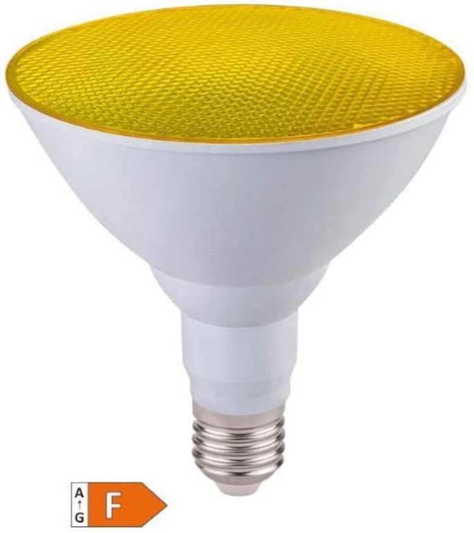 GSC - LED-Glühbirne PAR38 15W E27 gelb IP65