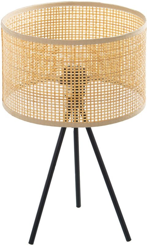 Tischlampe aus metall/weid 1XE27 MAX40W nicht inbegriffen °25X40CM bildschirm °25X14,5CMfür alle Stile, um dem Zuhause e...