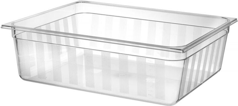 Hendi - Gastronorm-Behälter 2/1, gn 2/1, 58L, Transparent, 650x530x(H)200mm