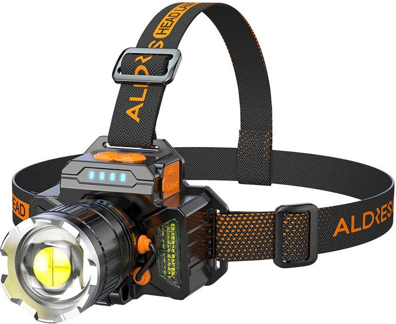 Wiederaufladbare Stirnlampe, 3600 mAh, LED-Stirnlampe, Bewegungserkennung, 4 Modi, wasserdichte Taschenlampe, verstellba...