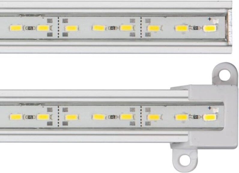 LED-STREIFEN - STARR - SEHR HELL - 89 cm - NEUTRALWEIß
