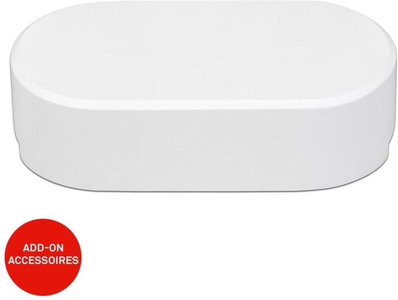 Briloner - Luxtrail Schienensystem, Mitte, Zubehör, Erweiterungskomponente, Weiß, 15 cm