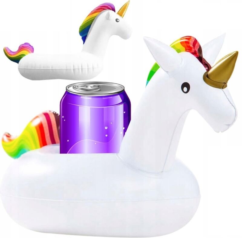 Thumbnail - TG48117 Aufblasbarer Einhorn-Tassenständer, schwimmend