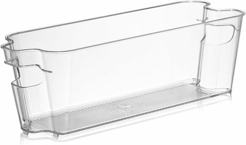 Michelino - 1 Stück Kühlschrank Organizer in Transparent – Für mehr Ordnung und Übersicht