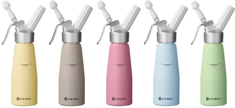 Sahnespender, 0,5L, Pastellgrün, ⌀80x(H)260mm - Hendi