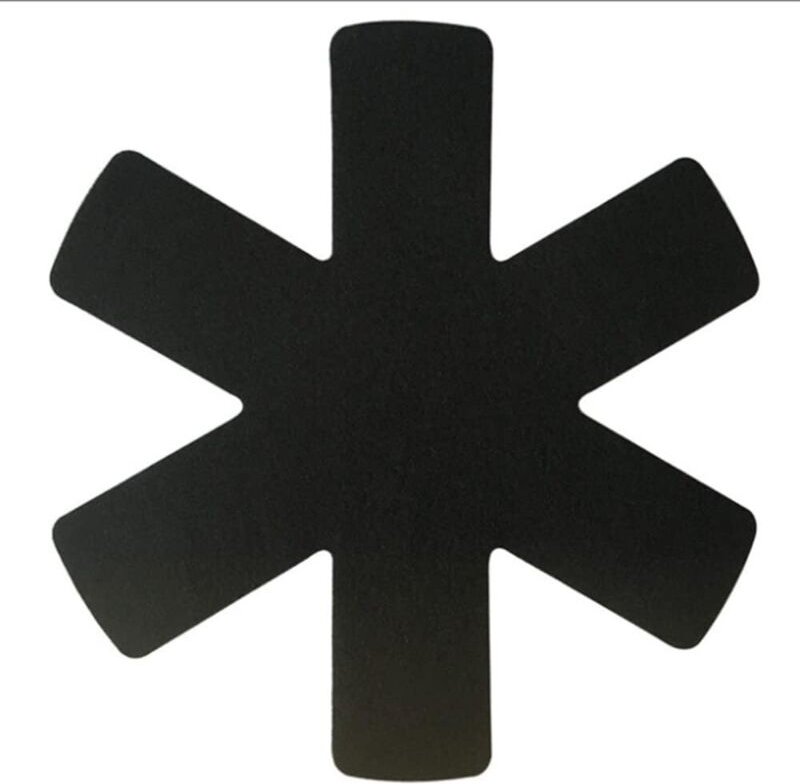 Topf- und Pfannenschutz, 8er-Set, rutschfester Vliesstoff zum Schutz und Trennen von Töpfen und Pfannen - Sollbry