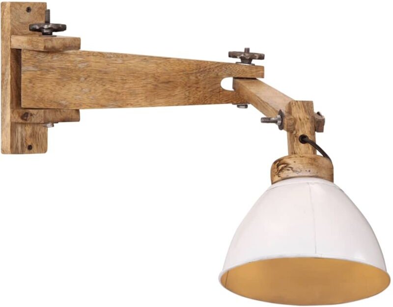 Wandleuchte 25 W Weiß E27 vidaXL