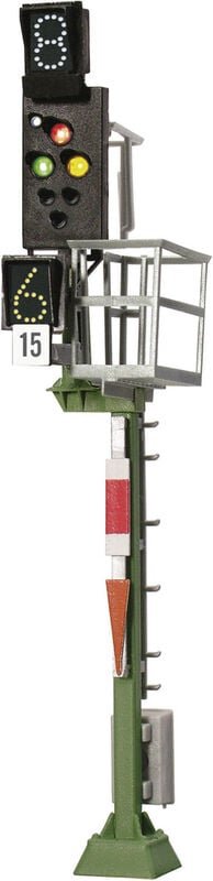 Viessmann - Modelltechnik 4045 H0 KS-Lichtsignal als Einfahrsignal Mehrabschnittsignal Fertigmodell db