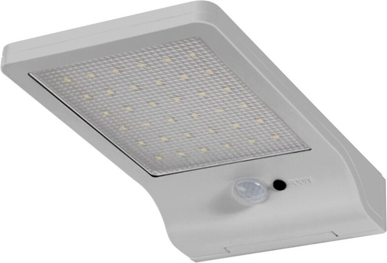 Osram LED-Außenleuchte Doorled Solar 19,2 cm kaltweiß silber