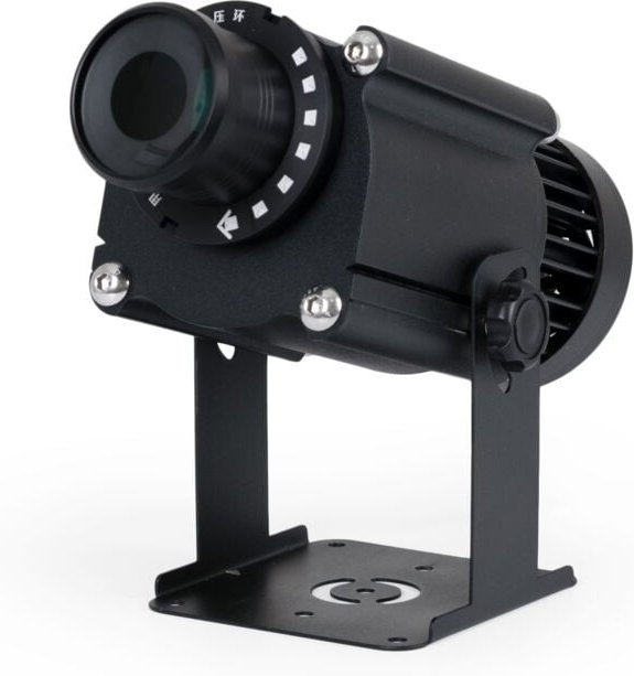 Drehbarer gobo led Logo Projektor 50W - Außenbereich - Optik 18°