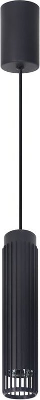 VERTIKALE SCHWARZE HÄNGELAMPE 1xGU10