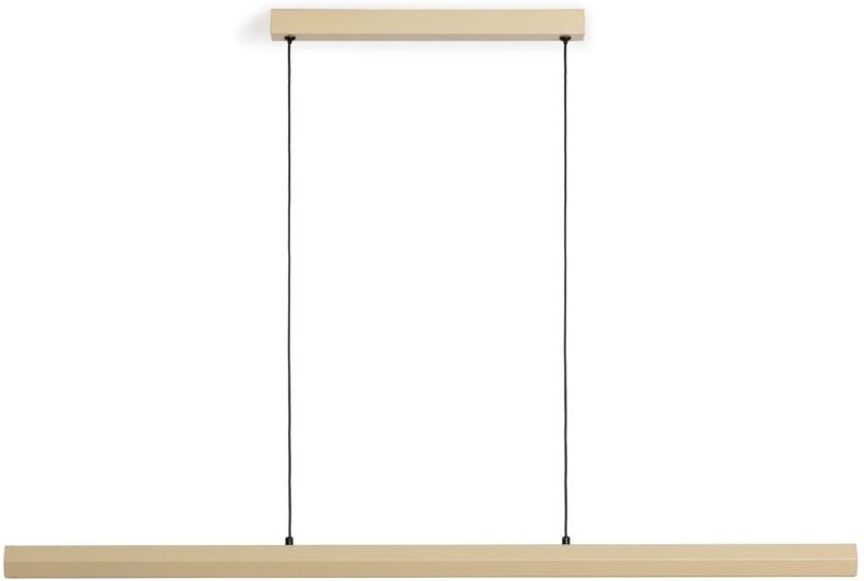 LED Pendelleuchte Lineal 42W Aluminium CCT Doppelseitige Beleuchtung Funky Kool Beige Wählbar (Warm-Neutral) 2700K - 350...