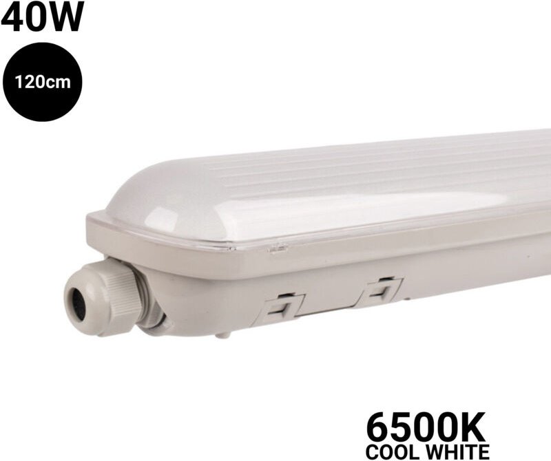 Verkettbare LED-Feuchtraumleuchte - 40W - 120cm - IP65
