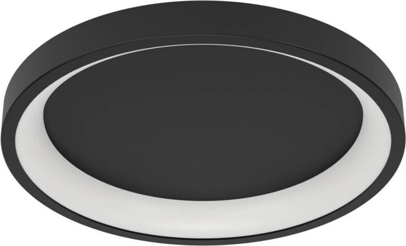 Eglo LED Deckenleuchte Lorezello-Z schwarz Ø 35 x 8 cm warmweiß-kaltweiß dimmbar