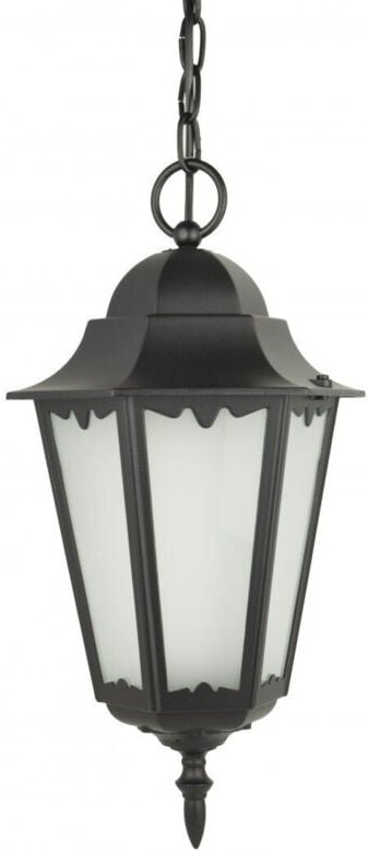 Außenhängeleuchte 1xE27 schwarz IP43 SU-MA Retro K 1018/1/DH