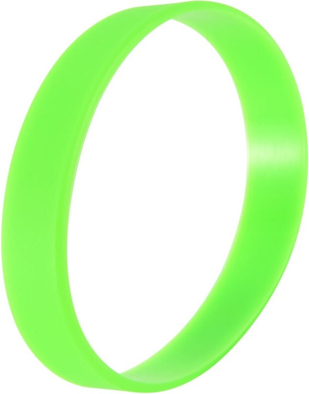 Tlily - Mode Silikon Gummi Elastizitaet Armband Handgelenk Band Manschette Armband Armreif gruen