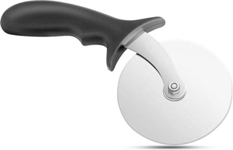 Pizzaschneider, Pizzarad, Pizzaroller mit Klinge aus Edelstahl und ABS-Griff, 10 cm, einstellbare Klingenspannung