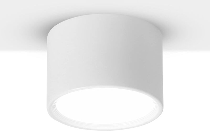 Benobby Kids - 12 w weißer LED-Deckenstrahler, 6000 k kaltweiß, Spotlicht, Deckenleuchte, Wohnzimmer, Esszimmer, Küche, ...