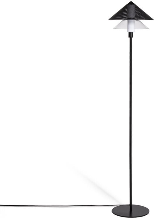 Stehlampe Metall Hesper Schwarz