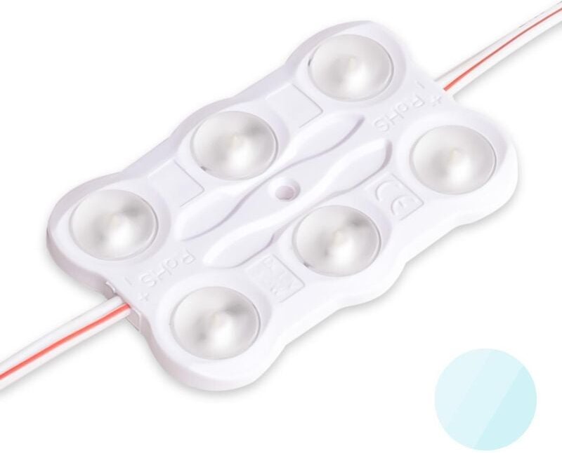 LED Modul 3W 12V 6500K 160°