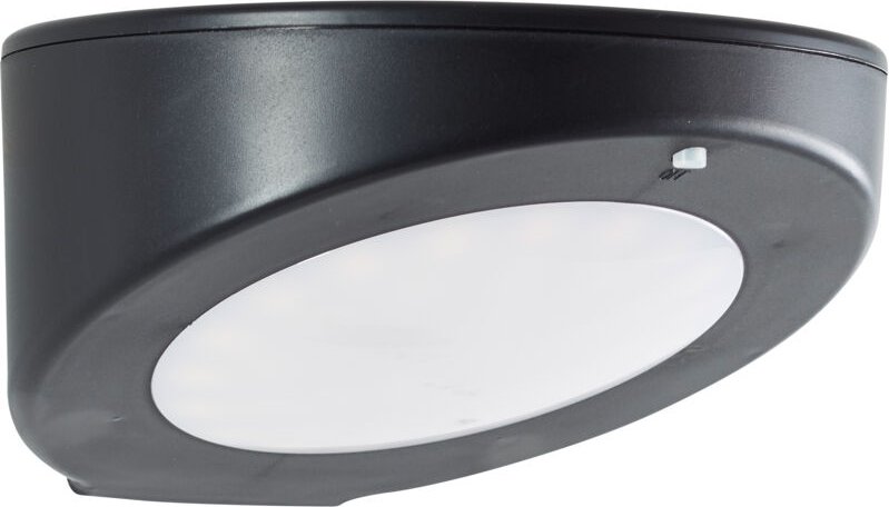 Led Außen-Wandleuchte Bardum led Außenlampe mit Solar, Bewegungsmelder, 520 lm, 4000 k, schwarz - Brilliant