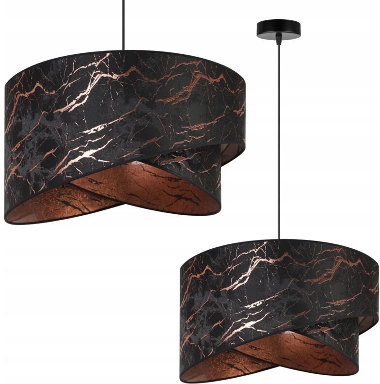 Hängelampe, Deckenleuchter, Marmorlampenschirm