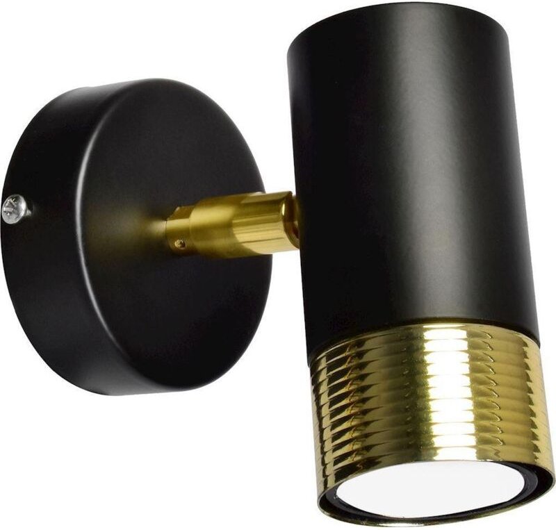 Milagro DANI MLP6237 Wandlampe Schwarz und Gold Design