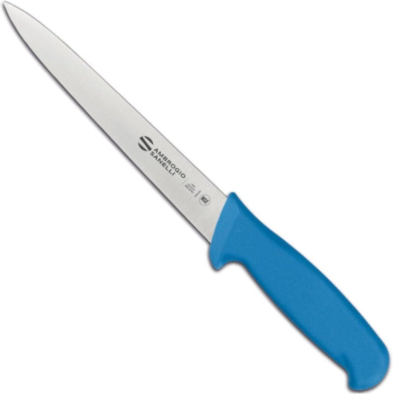 SUPRA COLORE HACCP Fischfiletiermesser 180/310 mm - blau
