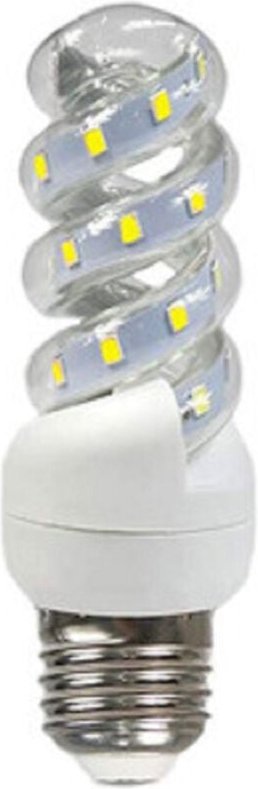 Trade Shop Traesio - Trade Shop - led light bulb E27 11 w natural calda model torciglione S-11W -