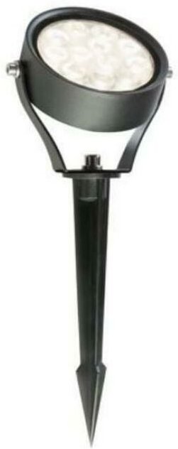 Faretto led 9w von außen mit picchetto luce naturale 4000k schwarzes aluminium farbe ip65 99580/16