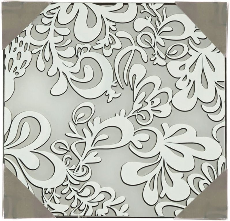 Candellux CEDRA 10-05458 Deckenleuchte, silber