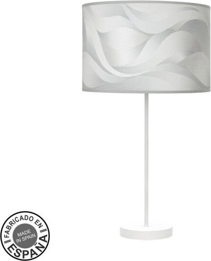 Tischlampe High Fashion 1xe27 weiß/grau 63x30x30 cm