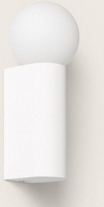 Wandleuchte aus Gips Bloky Weiß